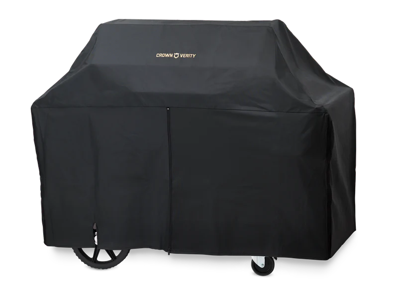 Crown Verity Cover For 60" BBQ / Charbroiler with Roll Dome, Black - BC60
