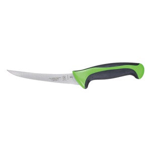 Millennia 6" Green Curved Stiff Boning Knife