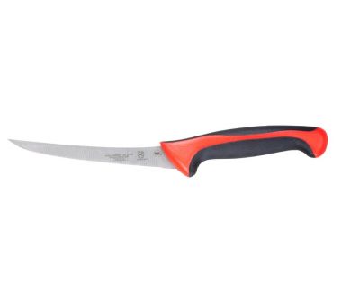 Millennia 6" Red Curved Stiff Boning Knife