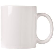 12 oz Porcelain Mug- White