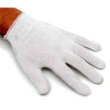 Cut Resistant Glove Small Yellow Cuff on white background