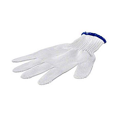 Cut Resistant Glove Large Blue Cuff on white background