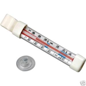 Fridge/Freezer Thermometer on white background