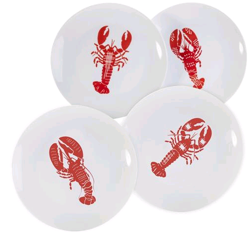 Living Art Lobster Plates 9047422AS*