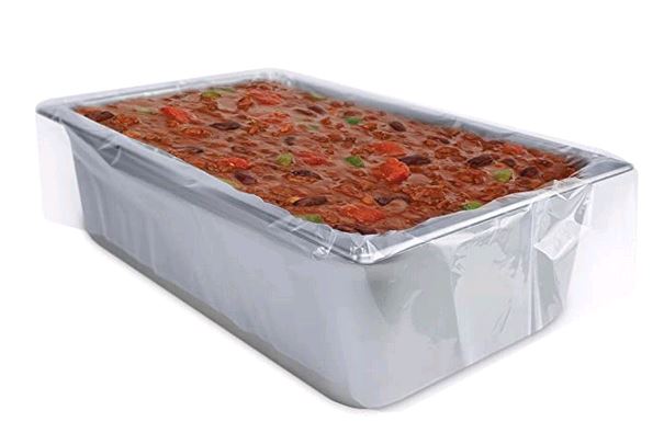 PanSaver Clear 42002 Deep Ovenable Pan Disposable Liner Fits Up To 6