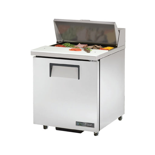 True 27" One Section Stainless Steel Sandwich/Salad Prep Table w/ Refrigerated Base TSSU-27-08-HC