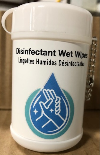 Mini Disinfectant Wipes 30CT 5.31" X 2.56"*