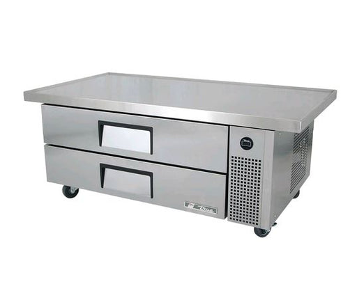 True 60" Two Section Stainless Steel Chef Base w/ (2) Drawers TRCB-52-60