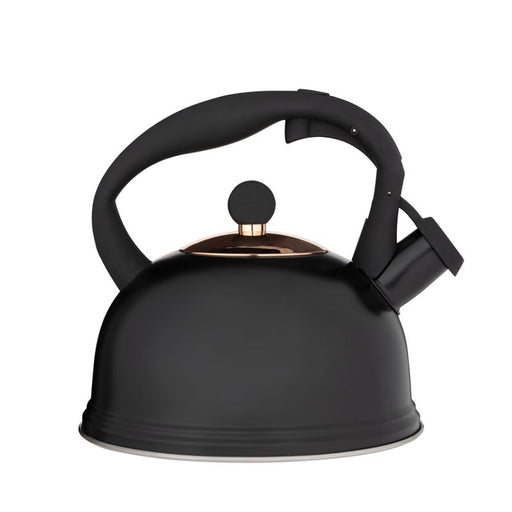 Danesco, TYPHOON, OTTO Whistling kettle, 1.8L, Black, 0218232BK