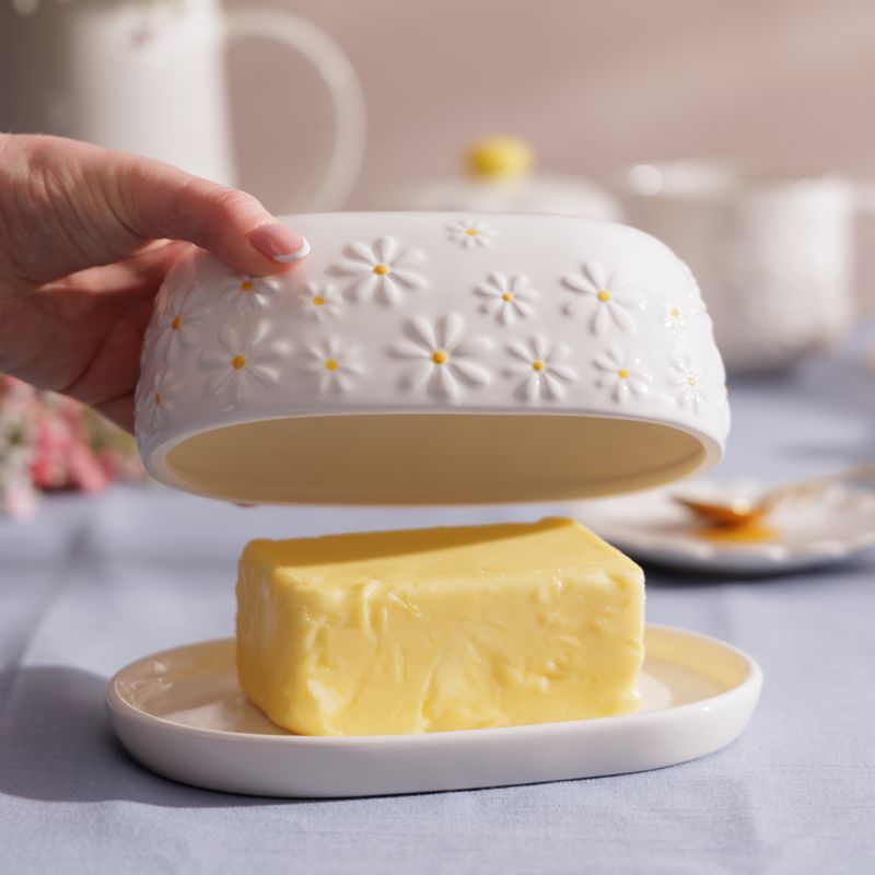 Price & Kensington Daisy Butter Dish 0219159DS