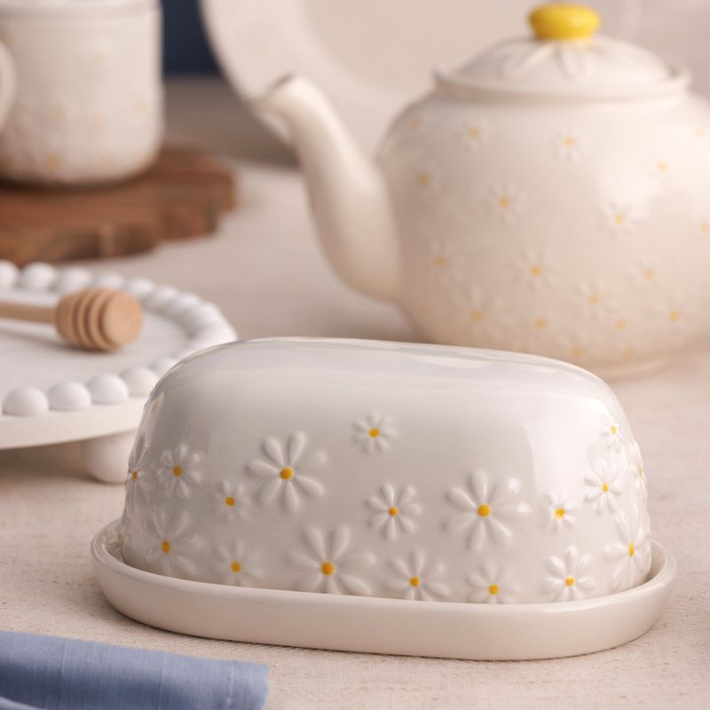 Price & Kensington Daisy Butter Dish 0219159DS