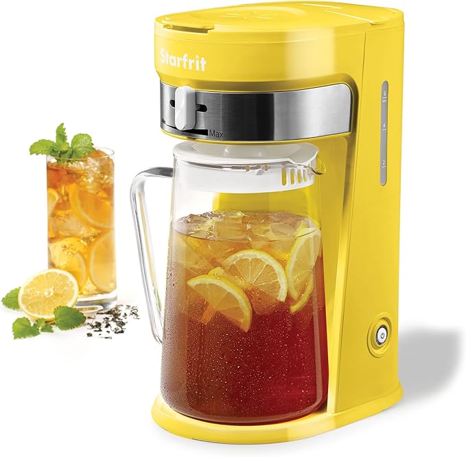 Starfrit Iced Tea & Iced Coffee Maker - 2.5L Pitcher - Yellow 024015-002-0000 1/1EA