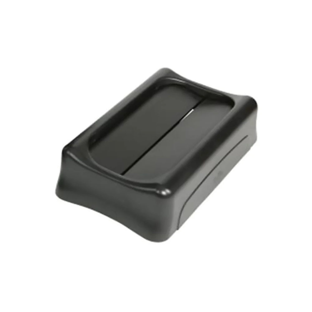 Globe Commercial - Swing Lid Slim Lid Black 9515 - 1/EA