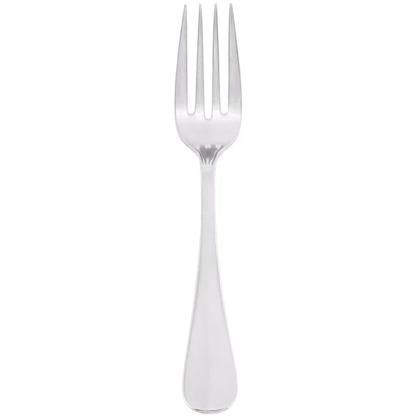 World Tableware  Baguette II 6 1/2" Stainless Steel Extra Heavy Weight Salad Fork 100 038 - 36/1EA*