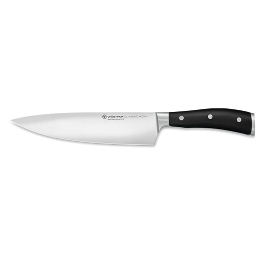 Wusthof - Classic Ikon Chef Knife, 8", Black 1040330120