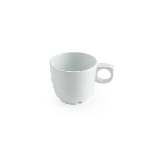 Mistral MIRALYN Coffee Cup, 8 oz, White Melamine (24-pack) - 10305-02