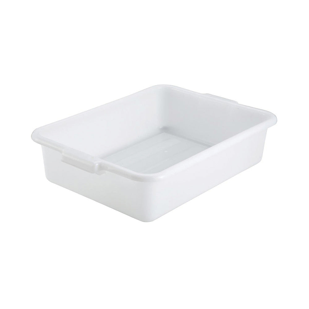 Globe Commercial - Bus Bin 5" White 1061W - 1/1EA