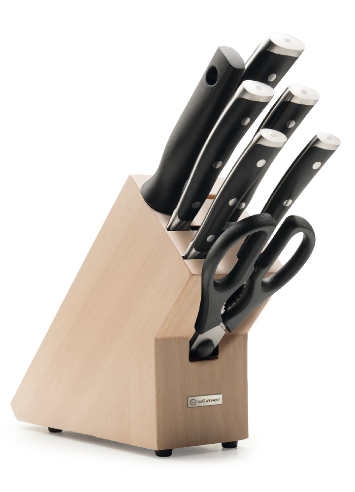 Wusthof Classic Ikon 8-Piece Knife Block Set 1090370701