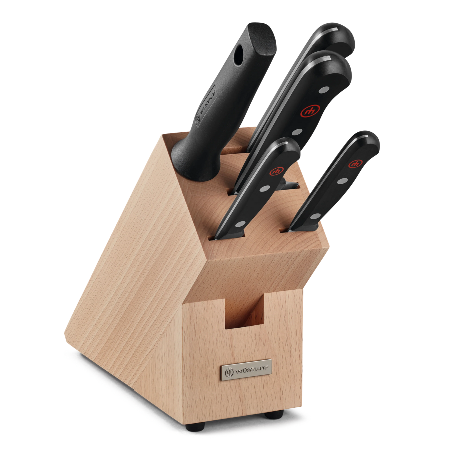 Gourmet 6-Piece Knife Block Set 1095070505 - (1 Set)