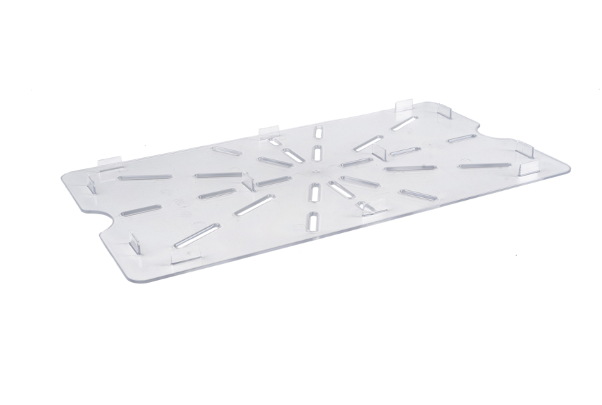 Browne  Full Size Polycarbonate Drain Shelf / Food Pan Insert  (1 Each) 38010