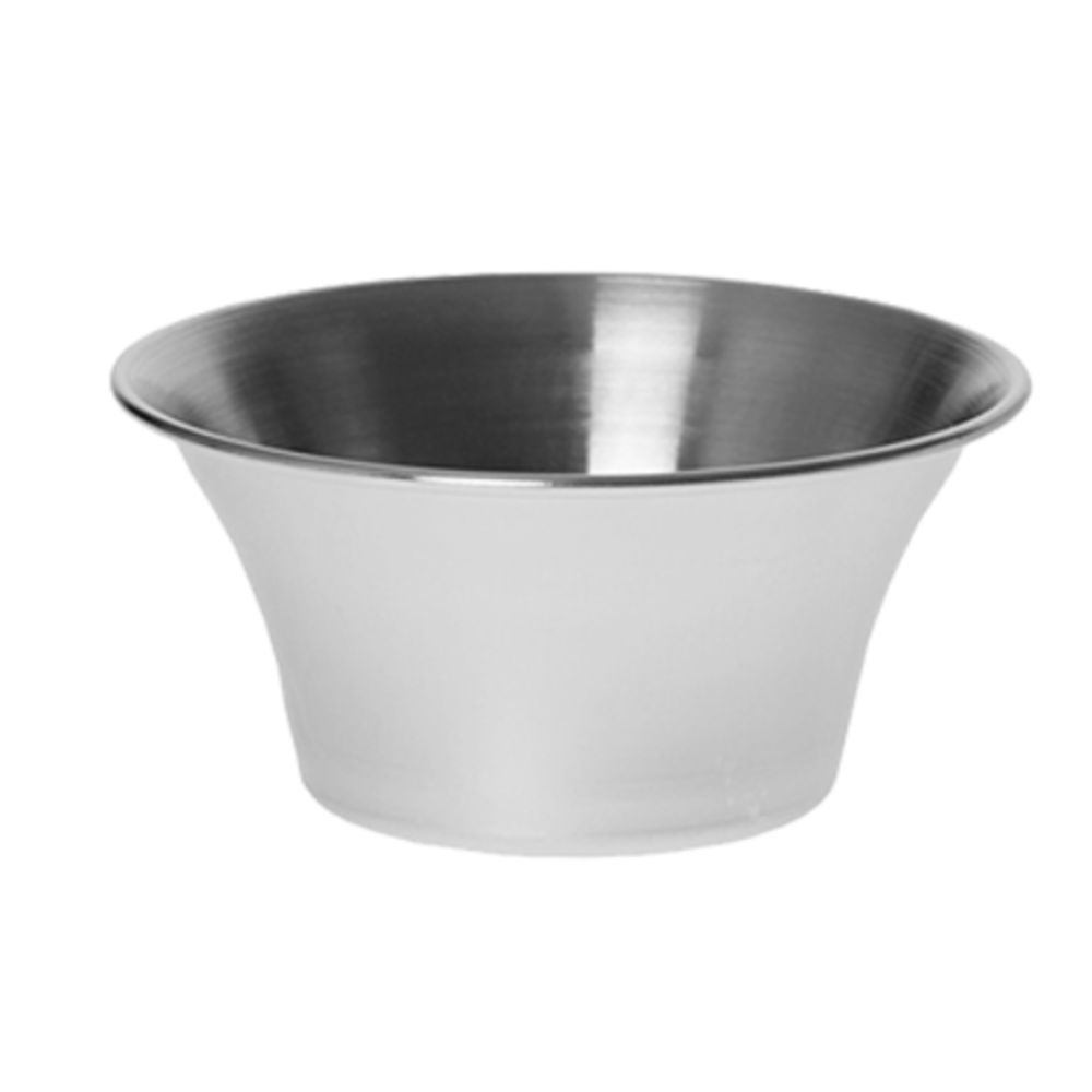 TableCraft - Sauce Cup Flared 4 oz/120 ml Stainless Steel 5063 - 1/1EA