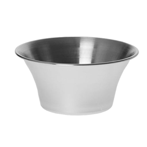 TableCraft - Sauce Cup Flared 4 oz/120 ml Stainless Steel 5063 - 1/1EA