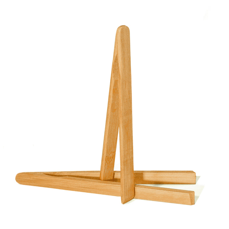 Danesco Mini Bamboo Tongs 1443206BA 1/1EA