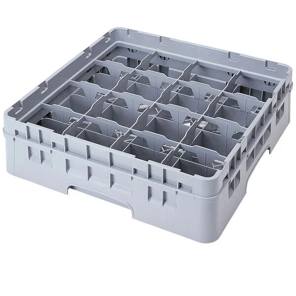Camrack - Dish Rack Soft Gray 16 Compartment Full Size 16C414151  - 1/1EA*