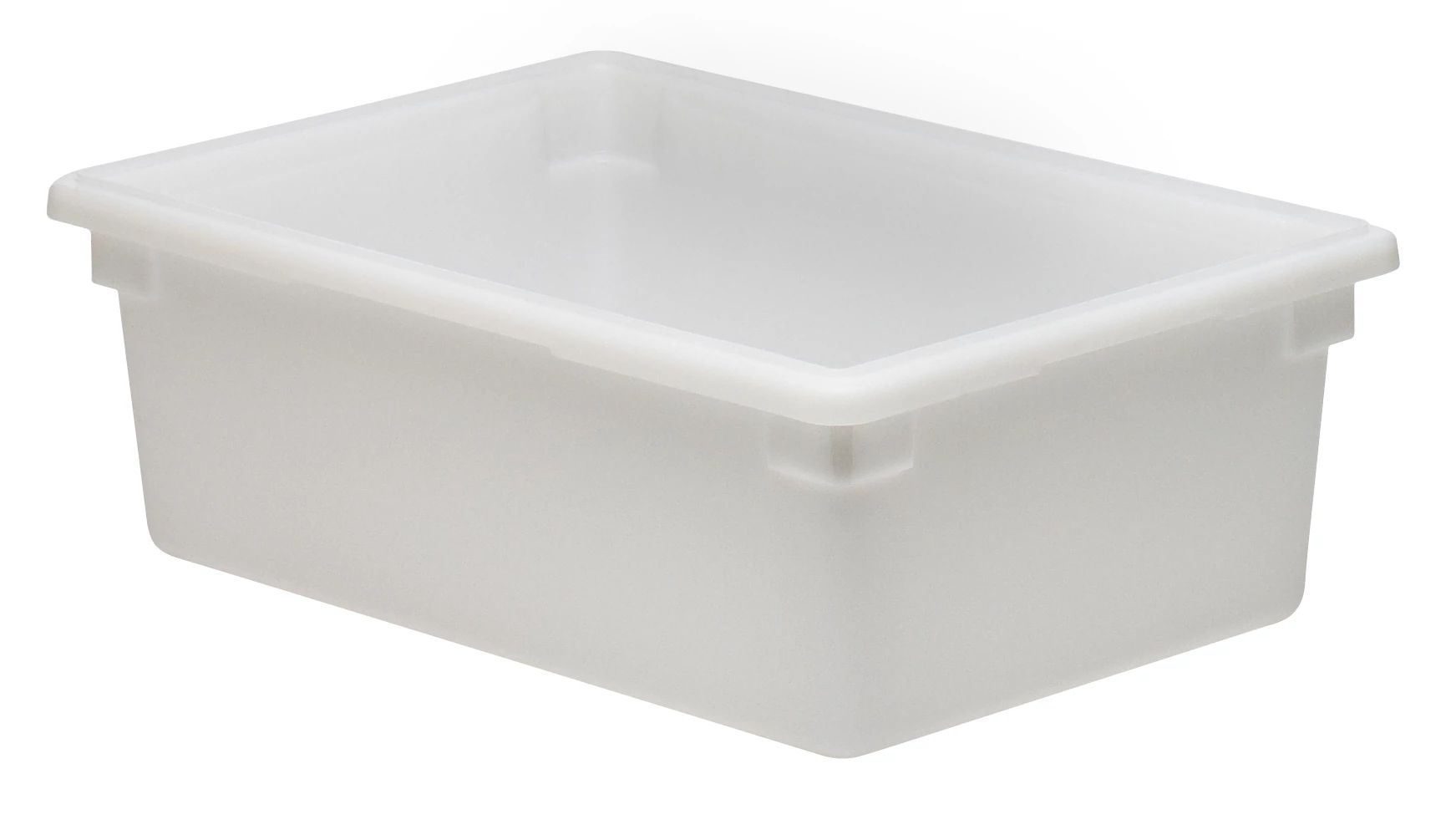 Cambro 182612P148 - 26" x 18" x 12" White Poly Food Storage Box