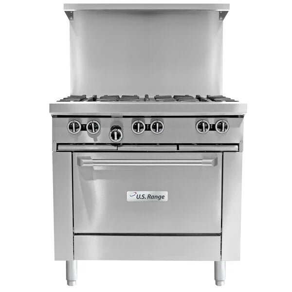 Garland 36" Natural Gas Range with Manual Griddle Top and 26" Oven Base U36-G36R NG*