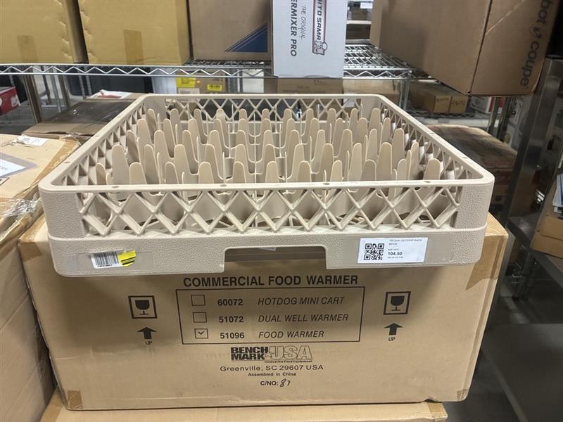 RACK-MASTER 30 compartment Full-Size Glass Rack & Extender TR12HH*