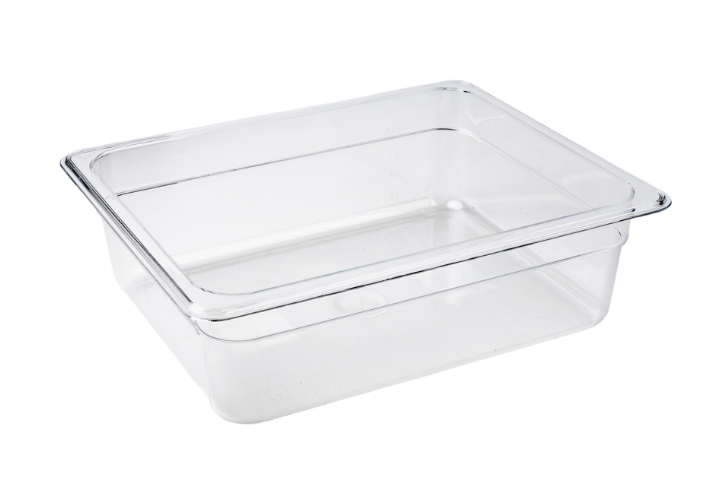 Browne -  1/2 Half Size Polycarbonate  Food Pan 4" Deep  (1 Each) 38124