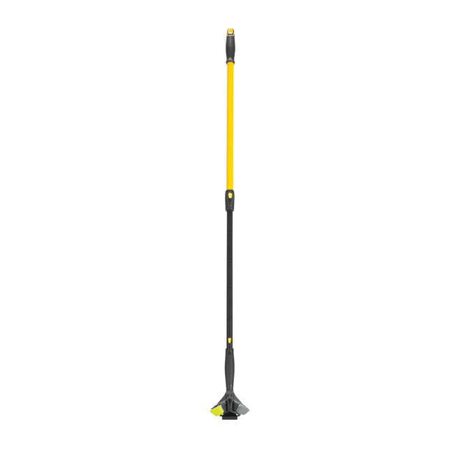 Rubbermaid MAXIMIZER Quick Change 3 in 1 Floor Prep Tool, Black on white background