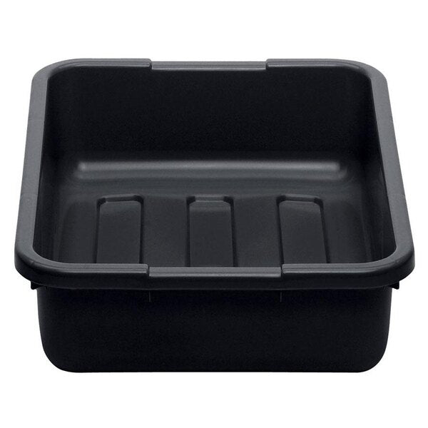 Cambro - Cambox 21" x 15" x 5" Black Polyethylene Bus Tub 21155CBP110 - 1/1EA