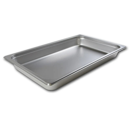 Browne Insert Steam Pan Full Size 2.5" DP 22 Guage Stainless Steel  22002 1/1EA