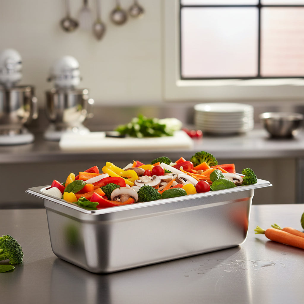 Browne - Food Pan, 1/4 Size, 4