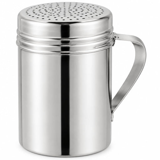 Clark Associates Inc 10 oz Stainless Steel Shaker / Dredge with Handle ( 1 Each)  40710OZDRSSH