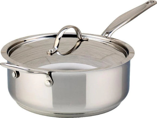 Meyer Confederation Stainless Steel 4L Saute Pan with Cover 2408-24-04