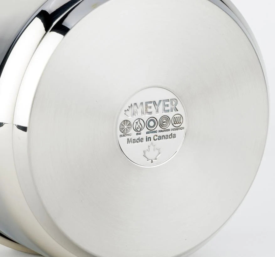 Meyer Confederation Stainless Steel 4L Saute Pan with Cover 2408-24-04