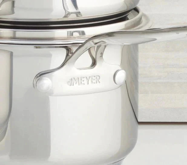 Meyer Confederation Stainless Steel 4L Saute Pan with Cover 2408-24-04
