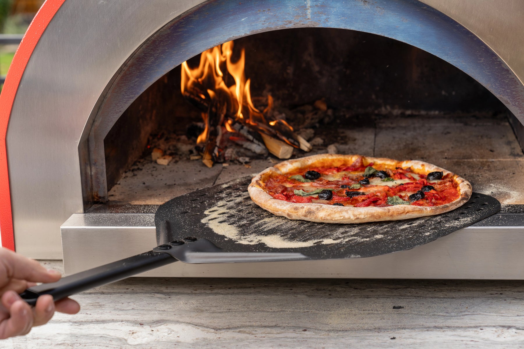 Napolitani - Pizza Peel, Anodized, Perforated, 242220 - 1/1EA
