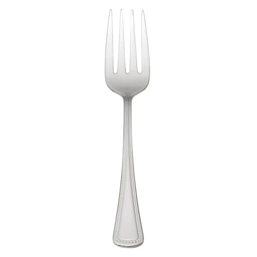 Oneida Needlepoint 6 1/8" Stainless Steel Extra Heavy Weight Salad / Dessert Fork 2544FSLF - 36/1EA*
