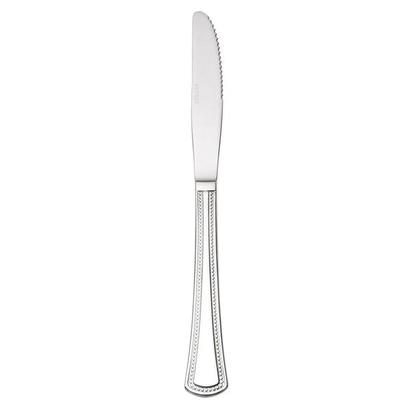 Oneida Needlepoint 8 3/4" Stainless Steel Extra Heavy Weight Dinner Knife 2544KPVF - 36/1EA*