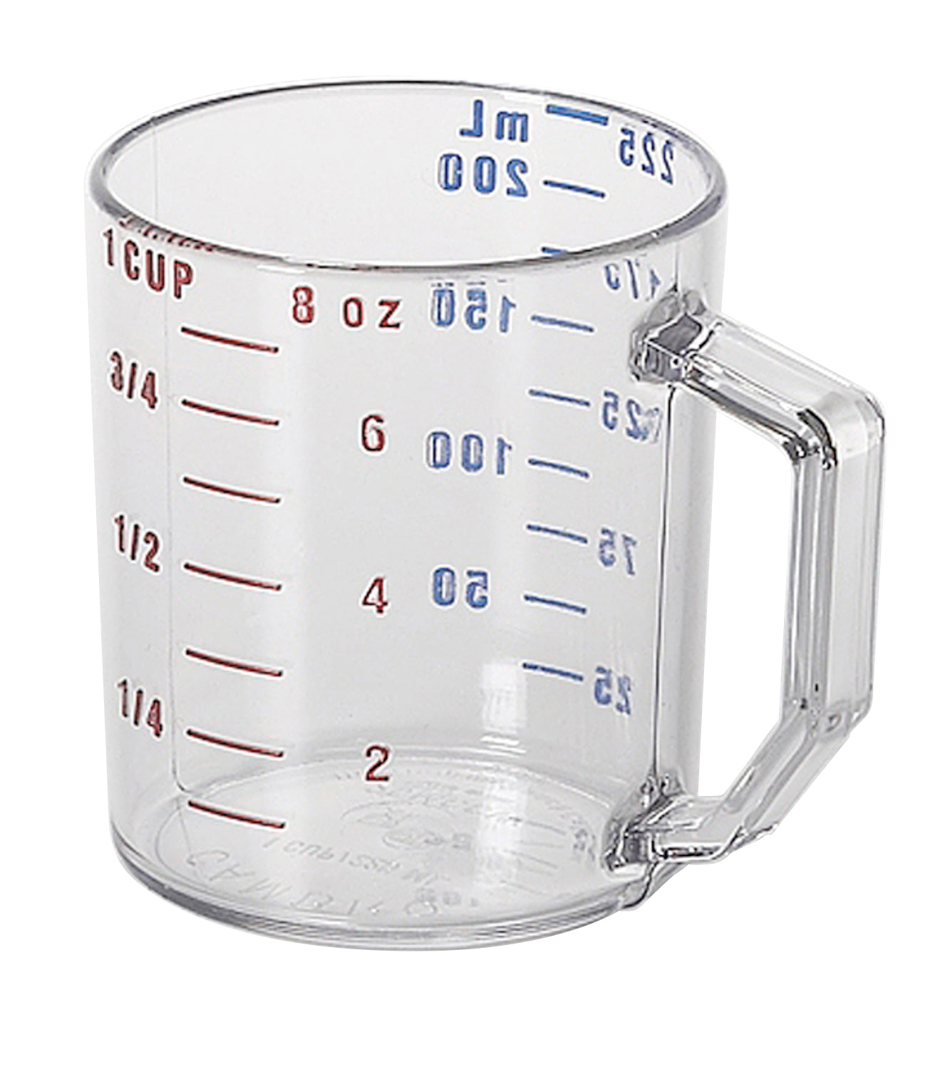 Cambro - Measurer 8 oz Clear 25MCCW135 - 1/1EA