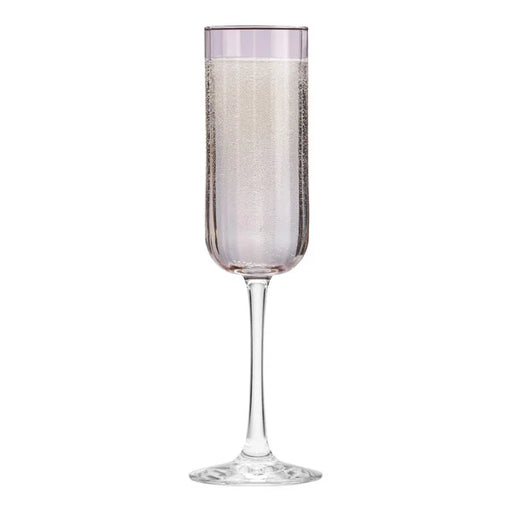 LINEAR BLUSH 7.5OZ FLUTE  7403/AG8N1P