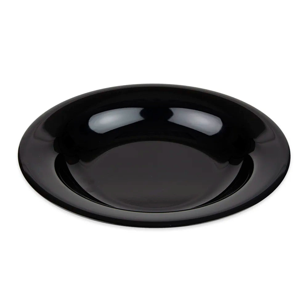 GET13 oz Round Melamine Pasta Bowl, Black B-139-BK *