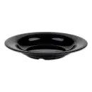 GET13 oz Round Melamine Pasta Bowl, Black B-139-BK *
