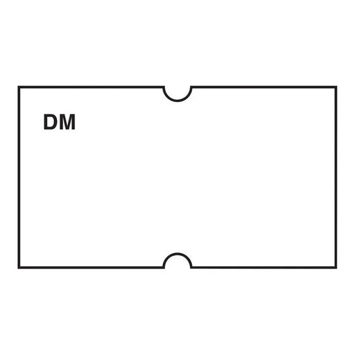 DM3 White Blank Label, Dissolvable  IT120533