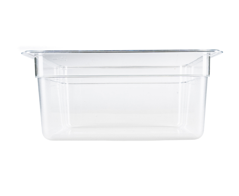 Browne 1/2 Half Size  Polycarbonate Food Pan 6" Deep  (1 Each) 38126