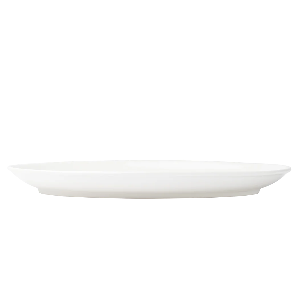 Browne - Coupe Plate Oval, Porcelain 12/1EA*